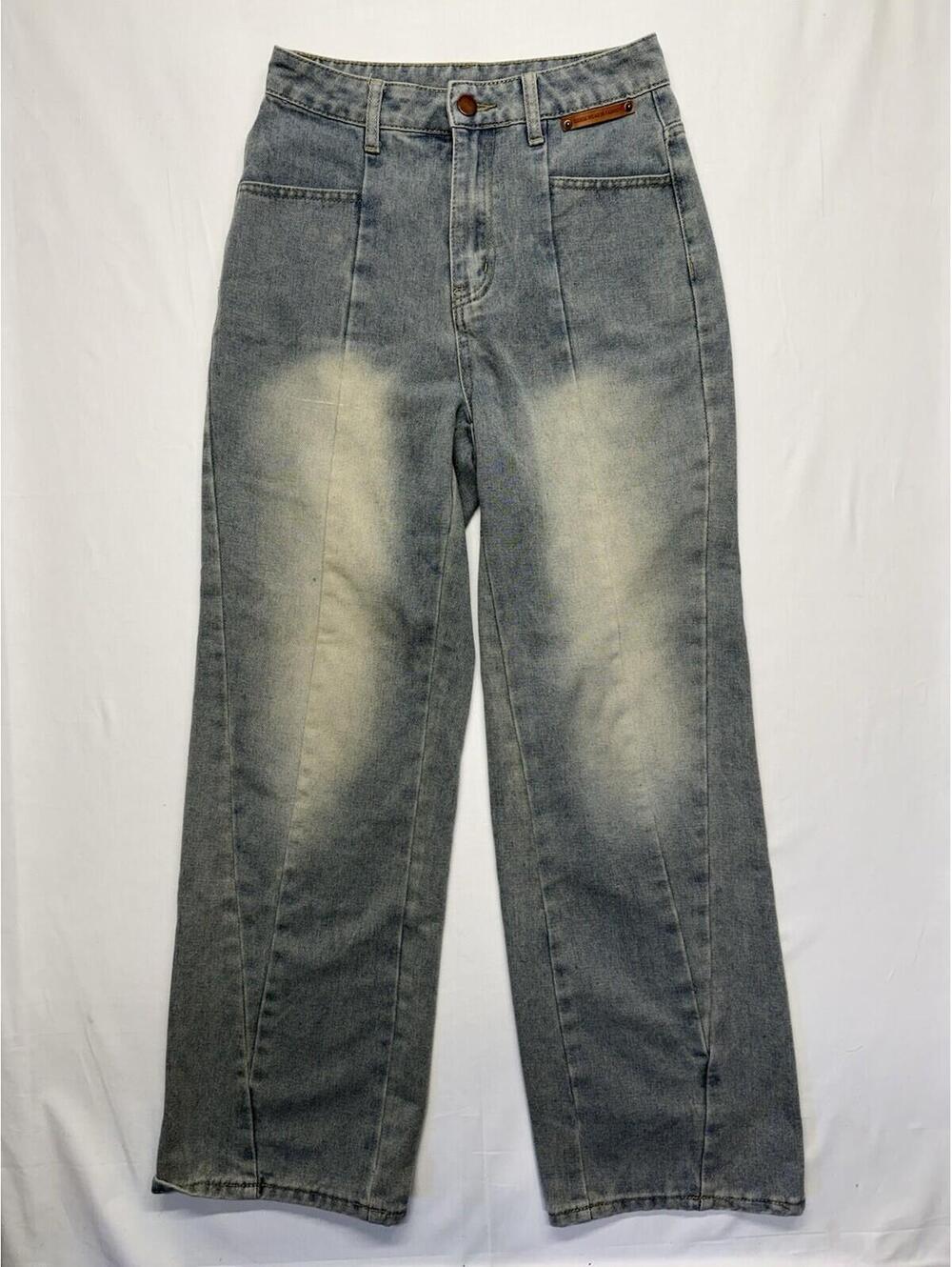 No Name Denim Jeans Cool Cut. Measurements In Pics Stand Out From The Crowd!